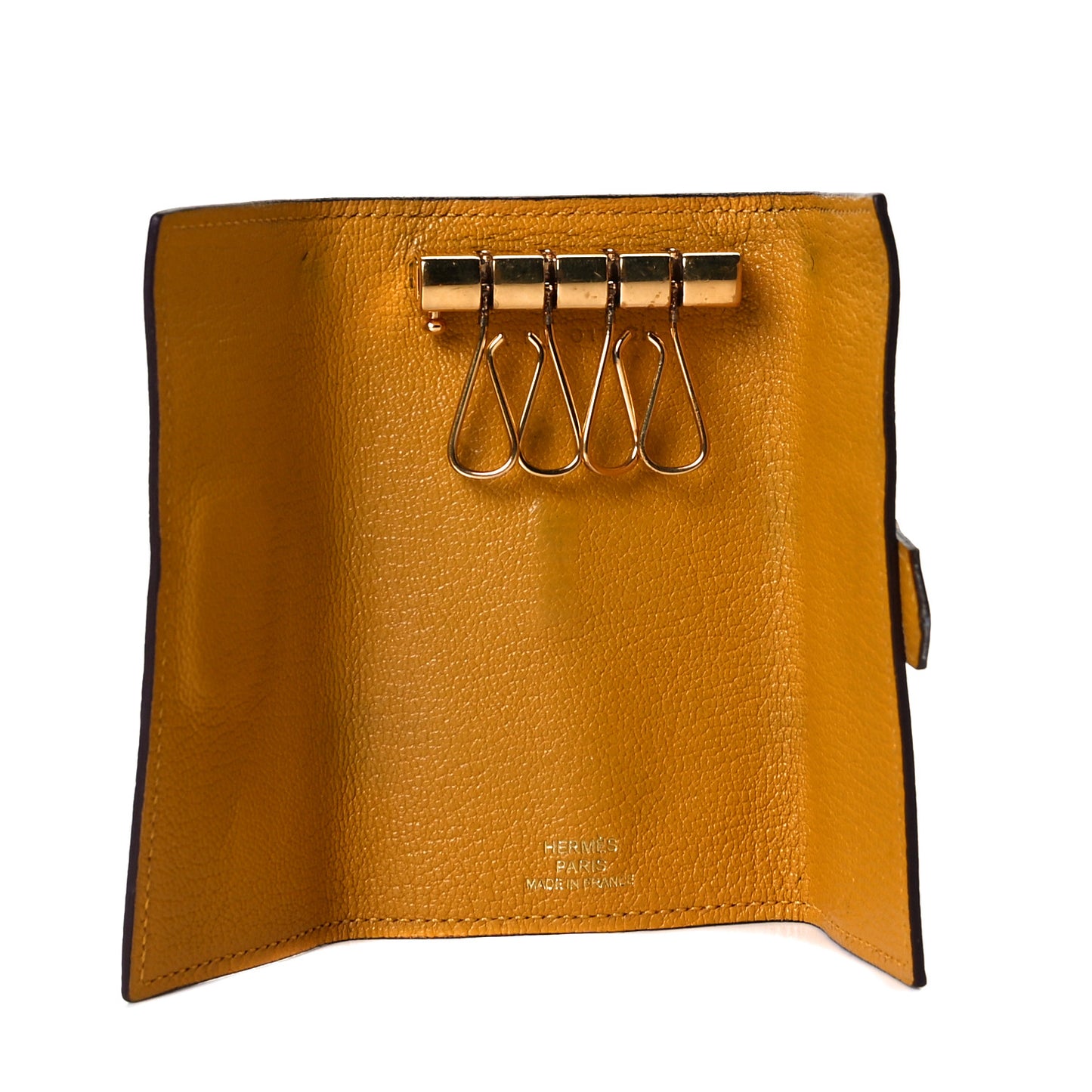 Chevre Mysore Bearn Multicles 4 Key Holder Jaune Ambre