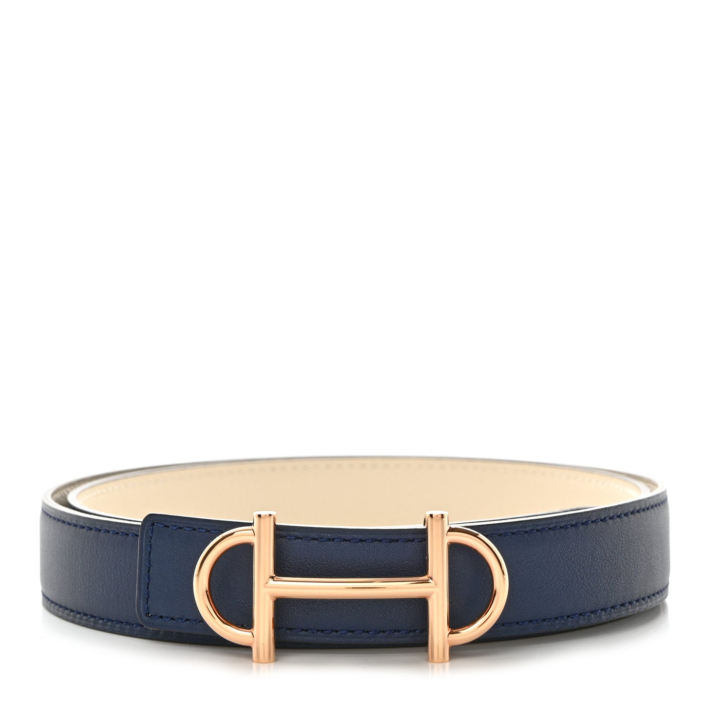 Swift Epsom 24mm Gamma Belt 85 34 Navy Bleu Craie