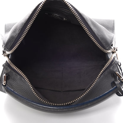 Fendi Cuoio Romano Selleria Lei Boston Tote Asfalto 5 of 9