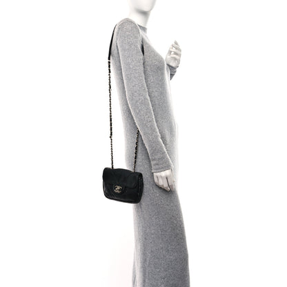 Chanel Lambskin Small Stitched Mini Flap Black 2 of 9