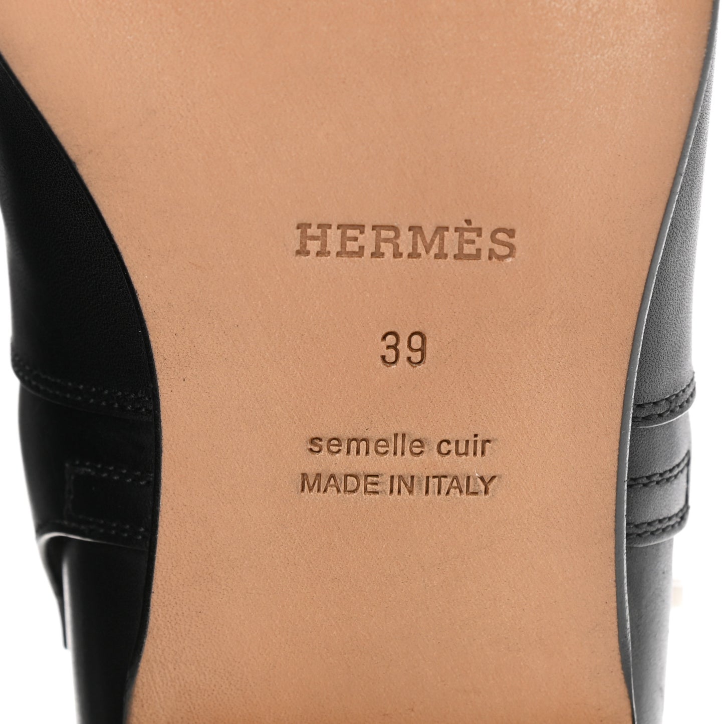 Calfskin Neo Low Boots 39 Black