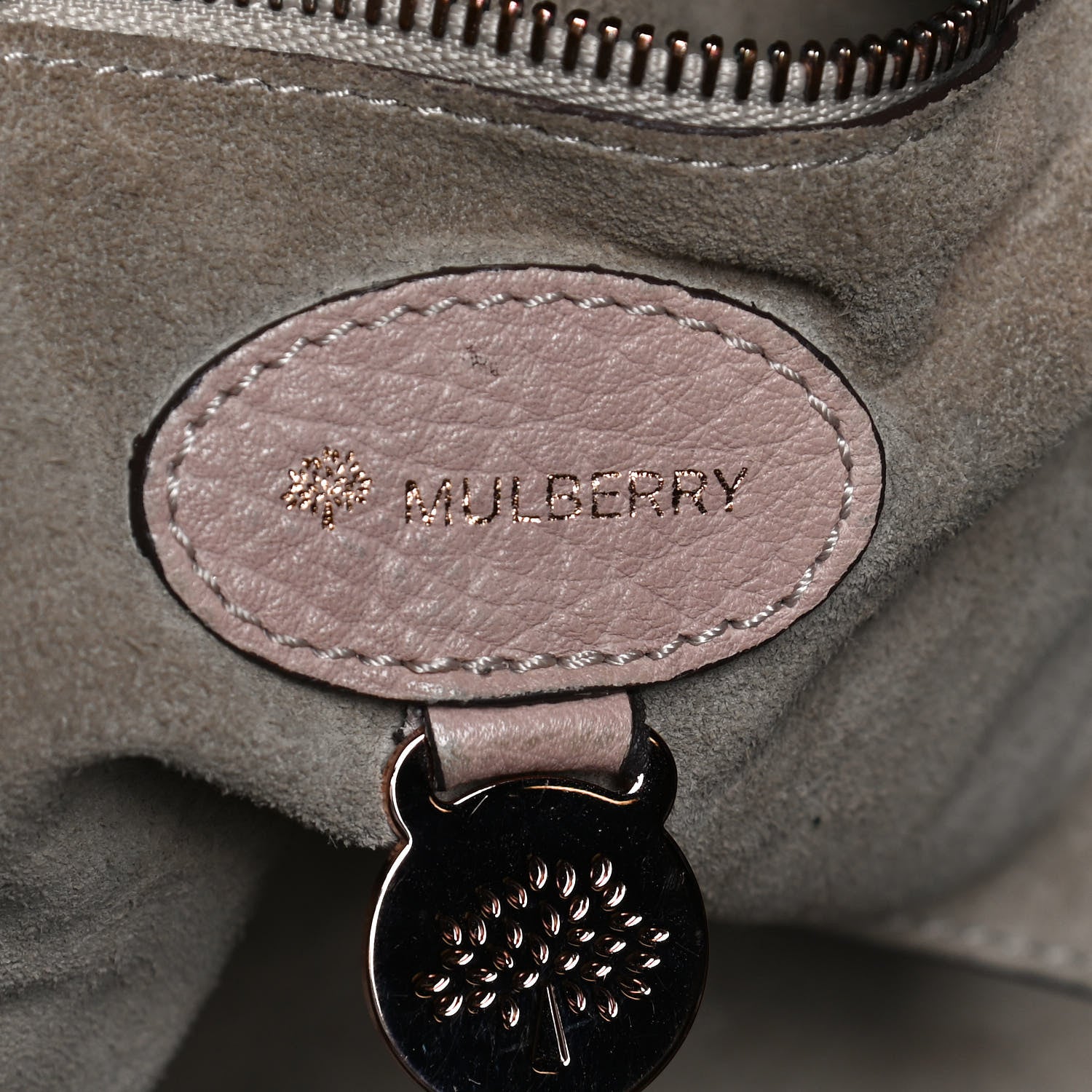 Mulberry Shrunken Calfskin Small Bayswater 6 of 16