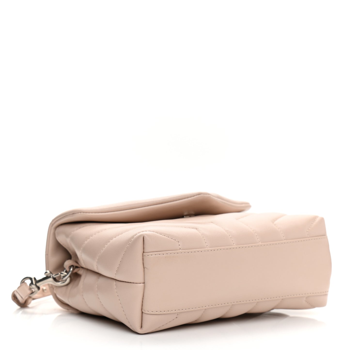 Calfskin Y Quilted Monogram Toy Loulou Crossbody Bag Marble Pink