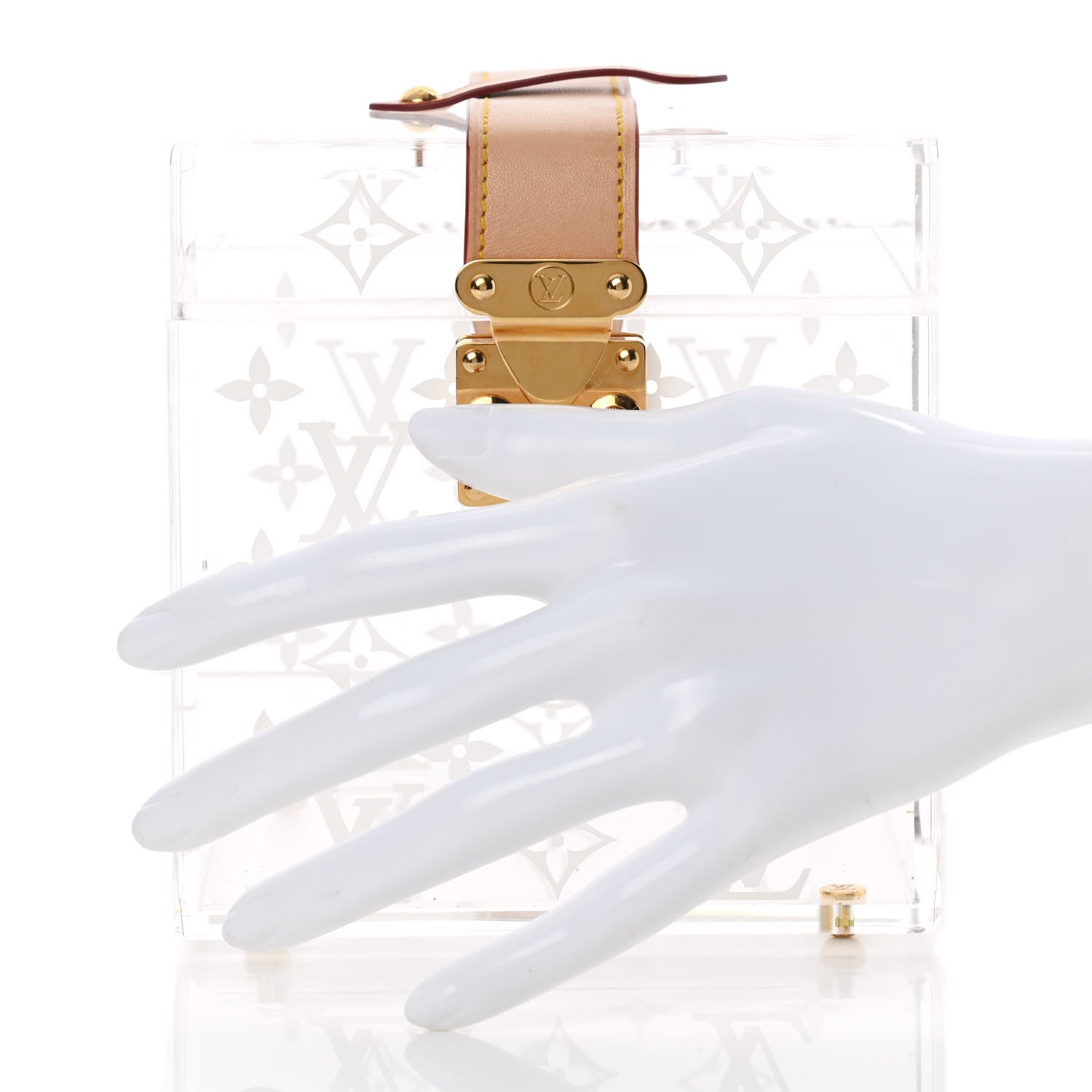 Louis Vuitton Transparent Plexiglass Cube Scott Box 2 of 12
