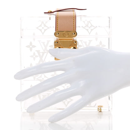 Louis Vuitton Transparent Plexiglass Cube Scott Box 2 of 12