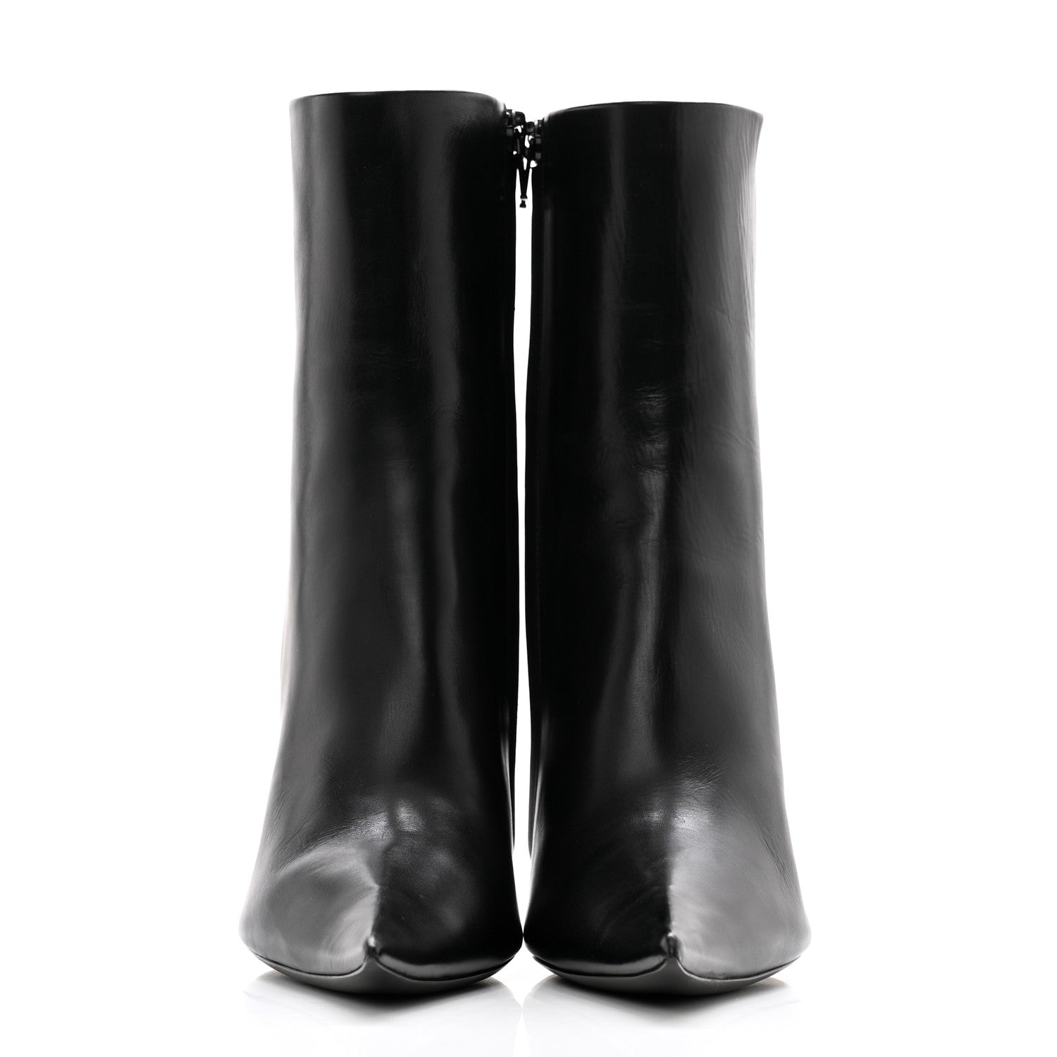 Balenciaga Calfskin Hourglass Bootie 38 Black 2 of 11