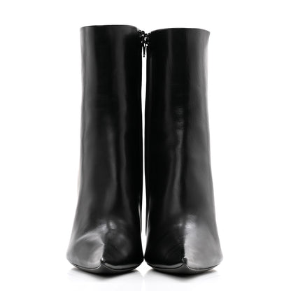 Balenciaga Calfskin Hourglass Bootie 38 Black 2 of 11