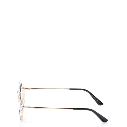 Gucci Metal Crystal Cat Eye Sunglasses GG0046/S Light Pink 3 of 8