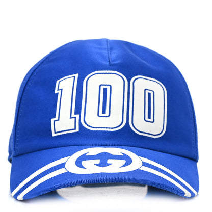 Gucci Cotton 100 Baseball Hap S Royal Blue 3 of 10