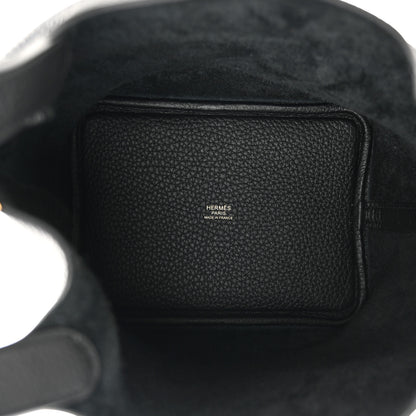 Hermes Taurillon Clemence Picotin Lock 18 PM Black 5 of 11