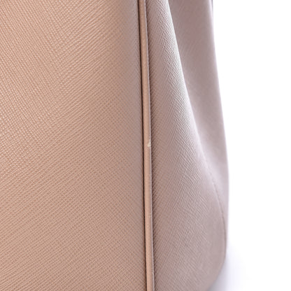 Prada Saffiano Lux Medium Tote Cammeo 10 of 17