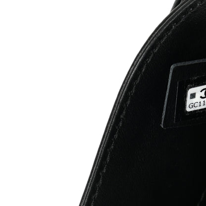 Chanel Calfskin Quilted CC Uniform Flap Belt Bag Black 6 of 9