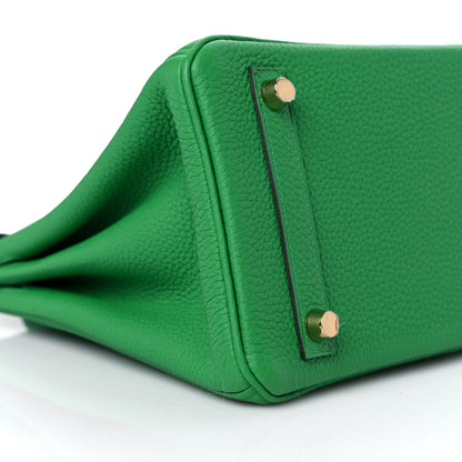 Hermes Togo Birkin 25 Bambou 8 of 10