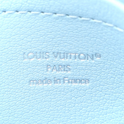 Louis Vuitton Ostrich Speedy 20 Light Blue 6 of 10