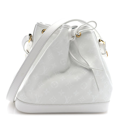 Louis Vuitton X SUN YITIAN Calfskin Monogram Petit Noe White 1 of 10