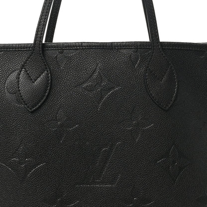 Louis Vuitton Empreinte Monogram Giant Neverfull MM Black 8 of 10