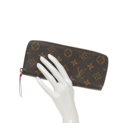Louis Vuitton Monogram Clemence Wallet Fuchsia 2 of 8