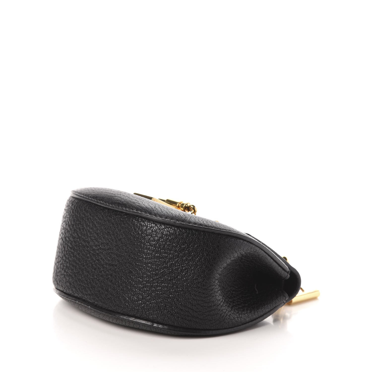 Chloe Grained Lambskin Nano Drew Shoulder Bag Black 10 of 13