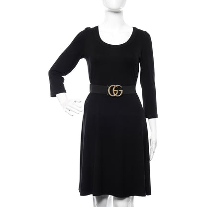 Gucci Canvas Torchon Double G Belt Black 2 of 5