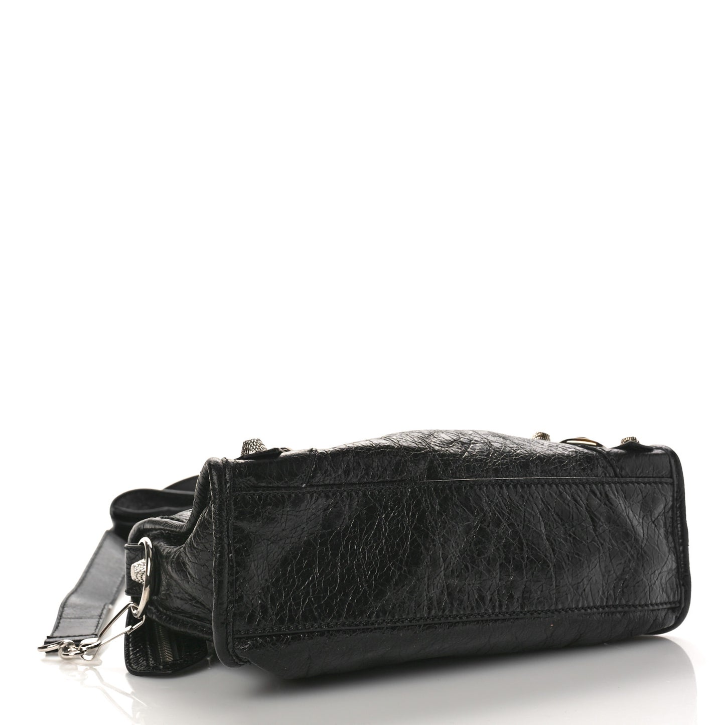 Agneau Giant 12 Silver Hardware Mini City Black