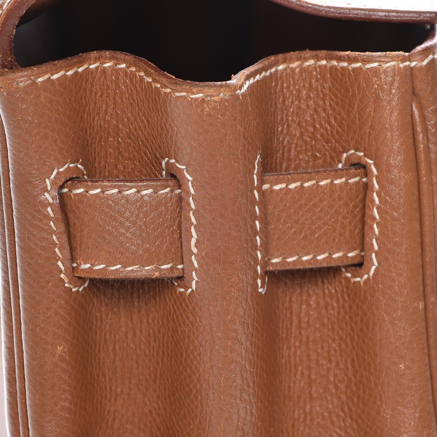 Hermes Courchevel Kelly Retourne 32 Gold 28 of 34