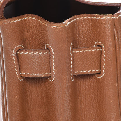 Hermes Courchevel Kelly Retourne 32 Gold 28 of 34