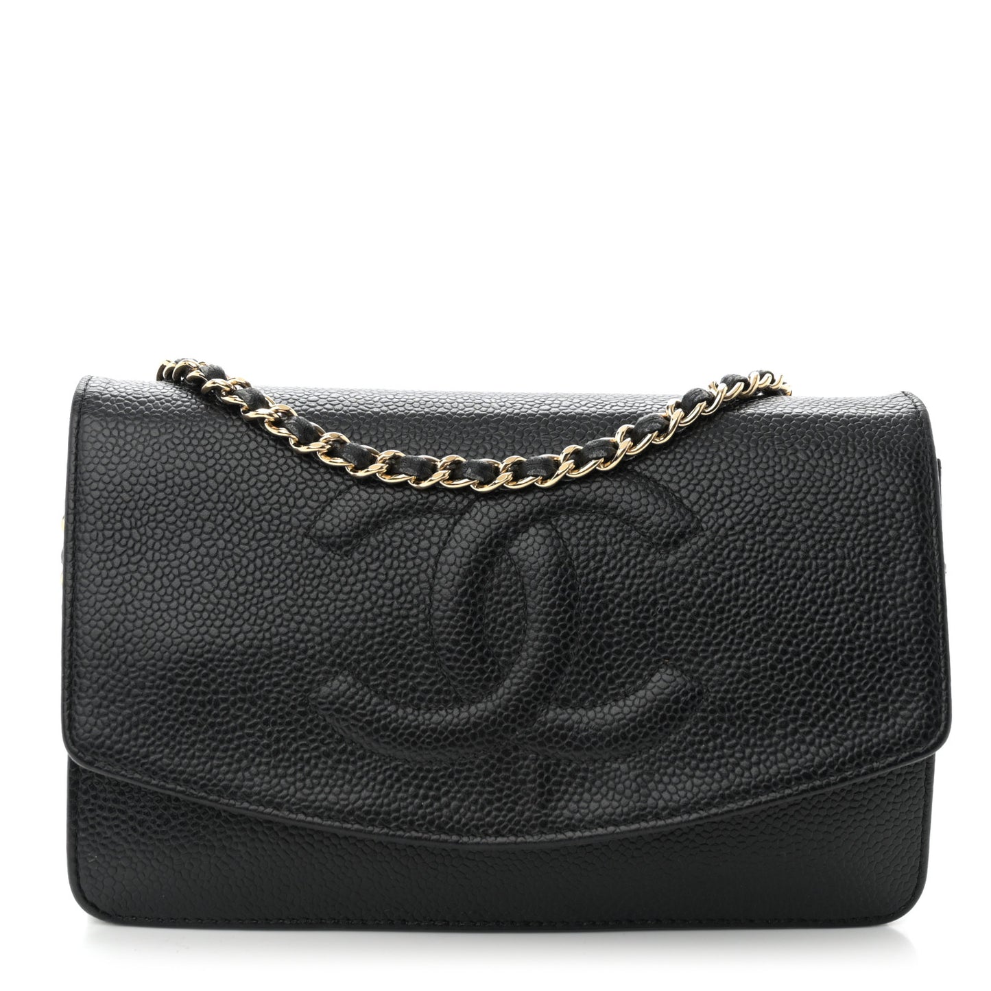 Caviar Timeless CC Wallet on Chain WOC Black