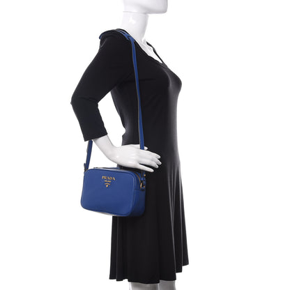 Prada Vitello Phenix Camera Bag Royal 2 of 10