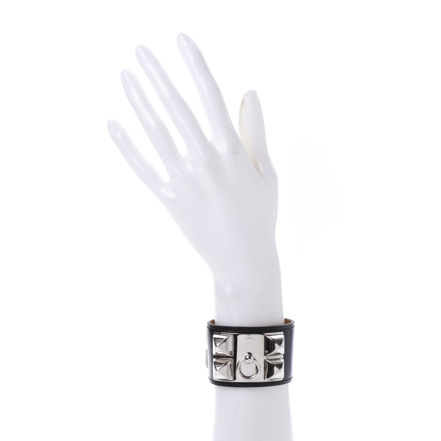 Hermes Box Collier de Chien CDC Bracelet S Black 2 of 7