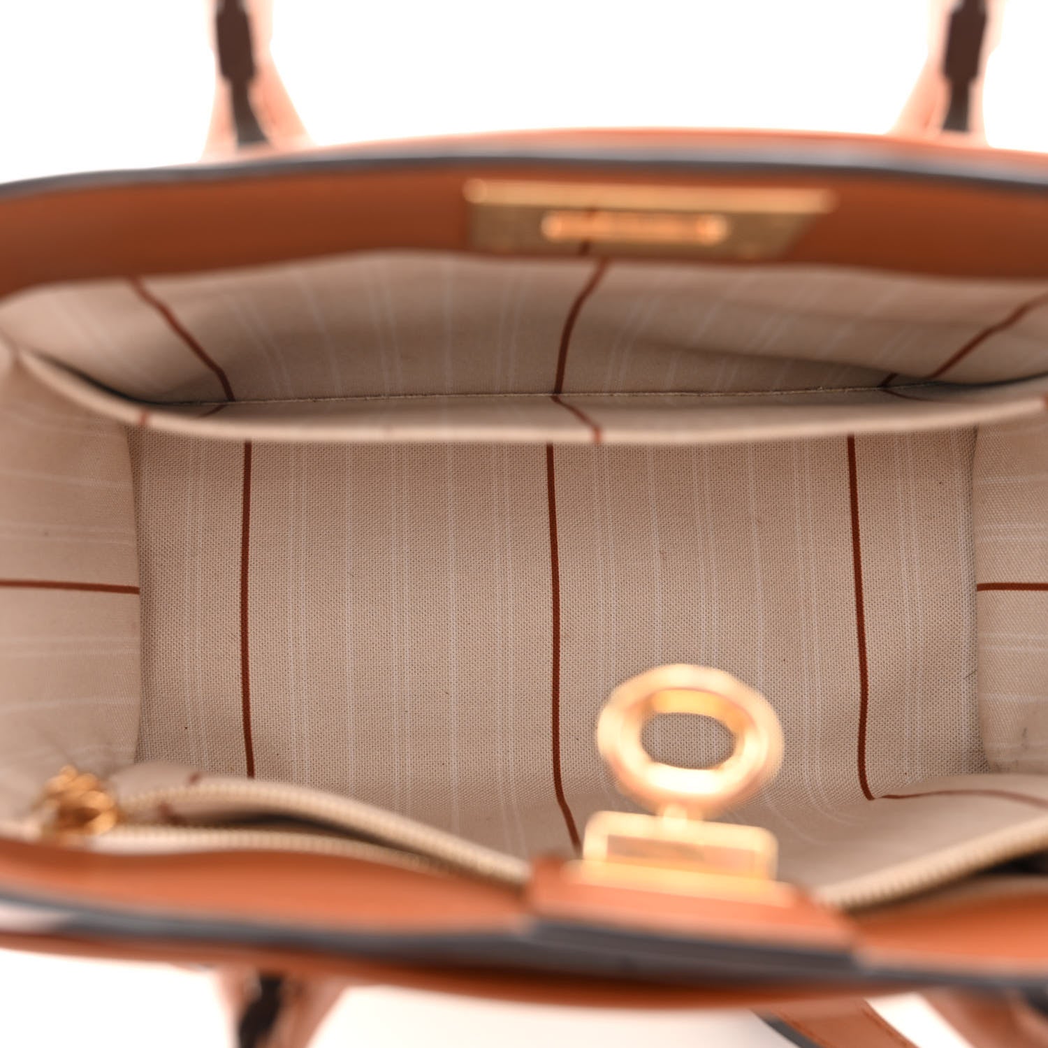 Louis Vuitton Canvas Calfskin Monogram On My Side PM Caramel Tan 5 of 10