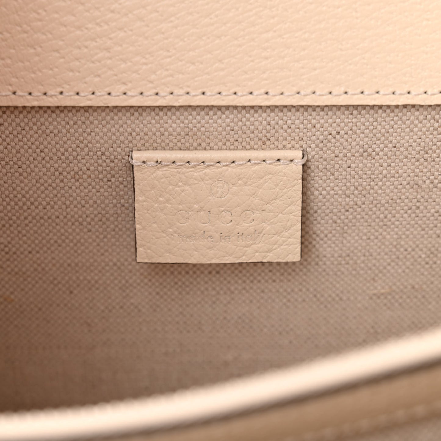 Textured Calfskin Crystal Small Dionysus Shoulder Bag Mystic White