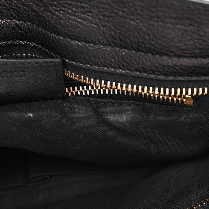 Balenciaga Chevre Gold Metallic Edge Hardware City Black 19 of 21