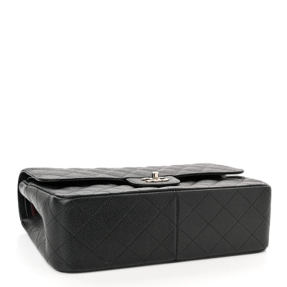 Chanel Caviar Quilted Jumbo Double Flap Black 4 of 10