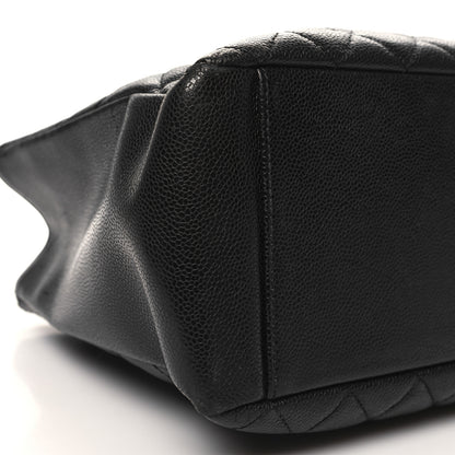 Chanel Caviar Quilted Grand Shopping Tote GST Black 10 of 13