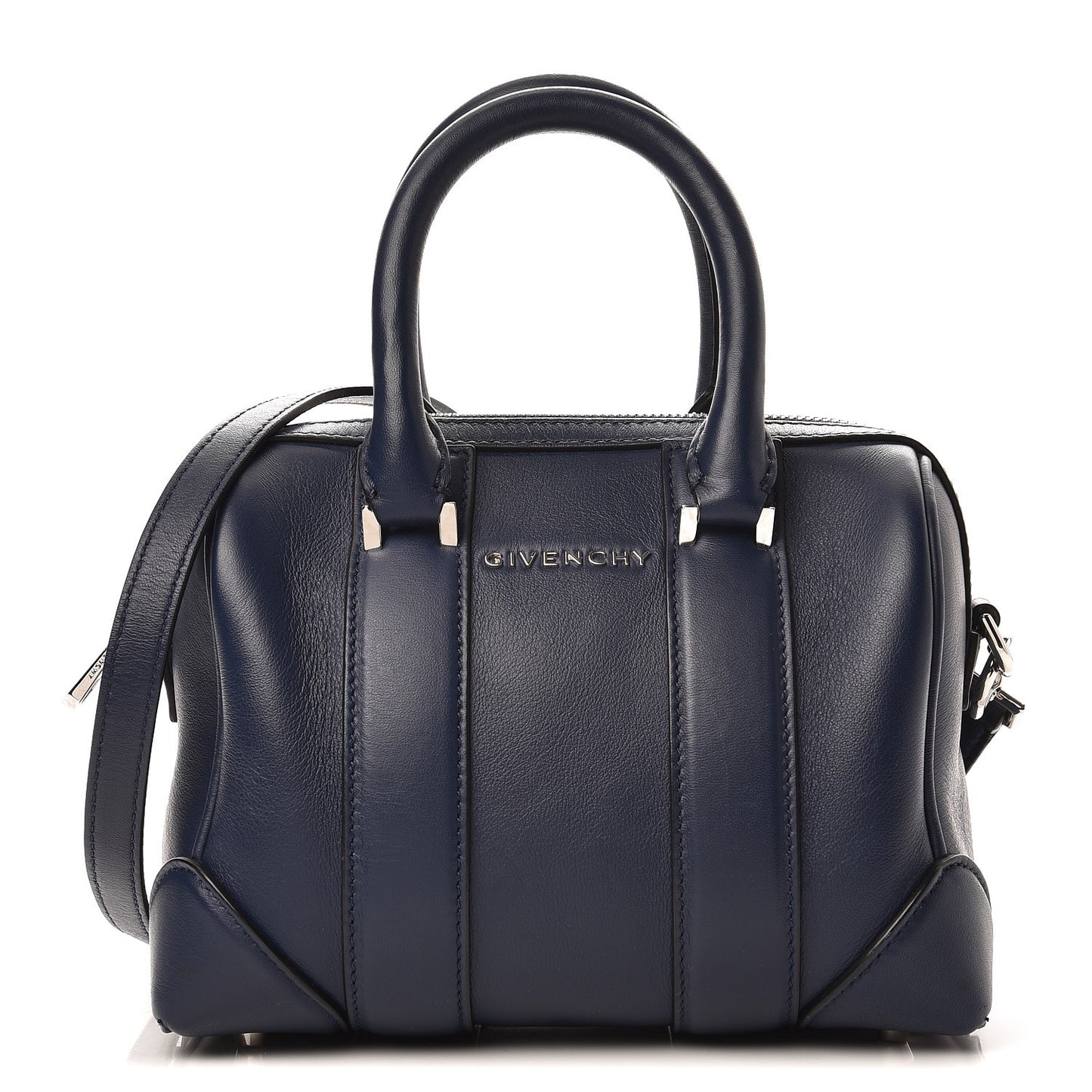 Calfskin Micro Lucrezia Navy