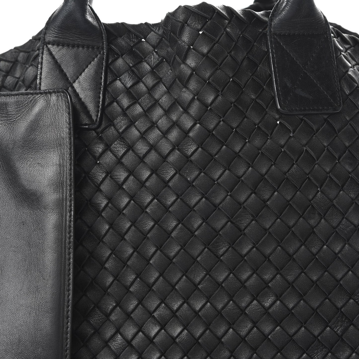 Nappa Intrecciato Large Cabat Black