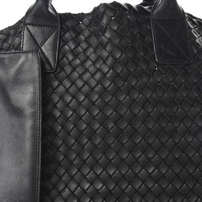 Bottega Veneta Nappa Intrecciato Large Cabat Black 9 of 9