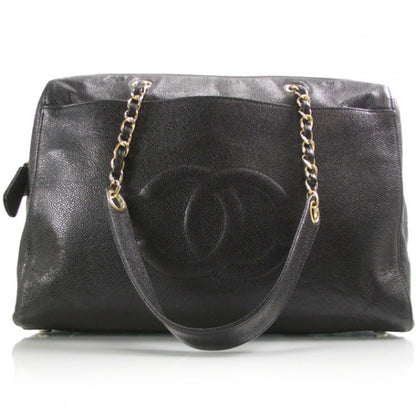 Chanel Caviar Jumbo Shoulder Bag Black 1 of 12
