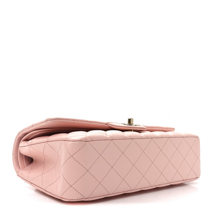Chanel Caviar Quilted Medium Double Flap Light Pink 4 of 10