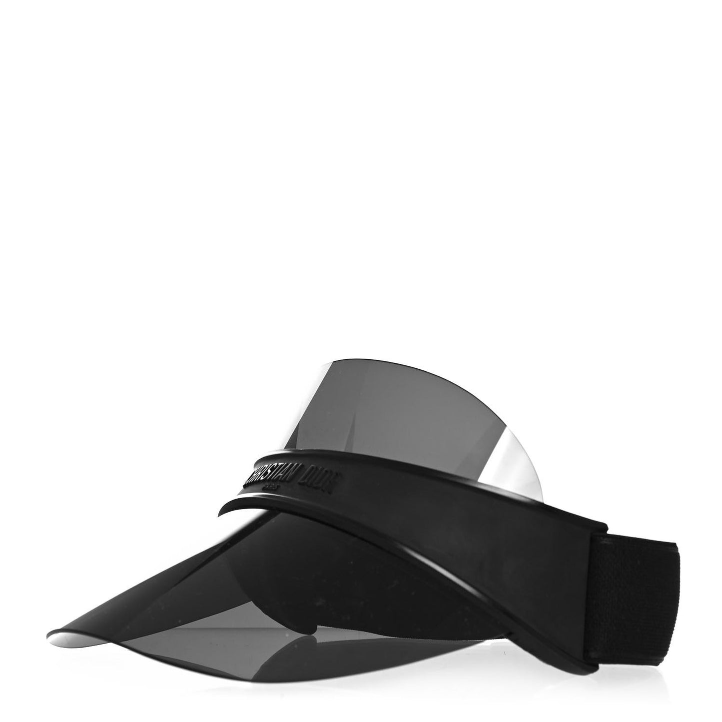 Mirrored DiorClubV1U Sun Visor Black