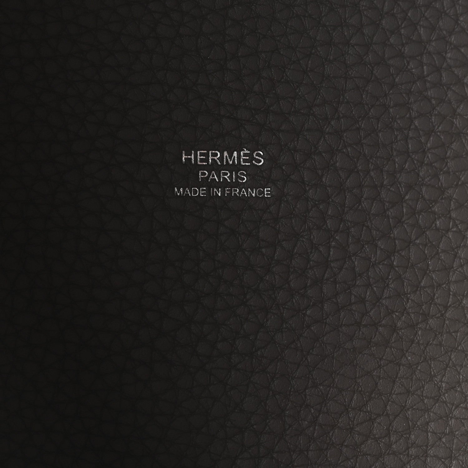 Hermes Taurillon Clemence Picotin Lock 22 MM Gris Asphalte 6 of 10