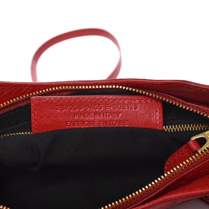 Balenciaga Agneau Giant 12 Gold Hardware Hip Rouge Lipstick 7 of 7