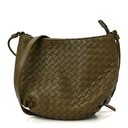 Bottega Veneta Nappa Intrecciato Crossbody Olive 1 of 12