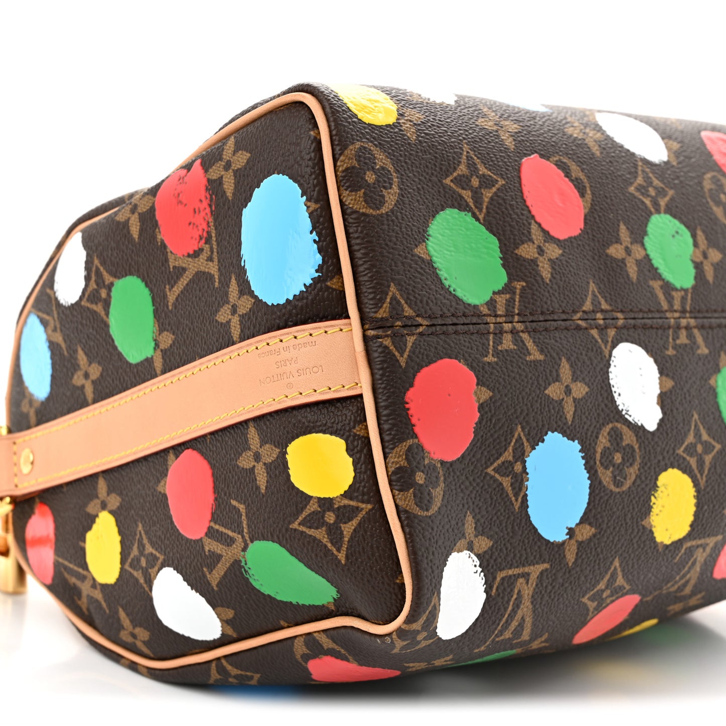 LV X YK Monogram Speedy Bandouliere 25 Multicolor