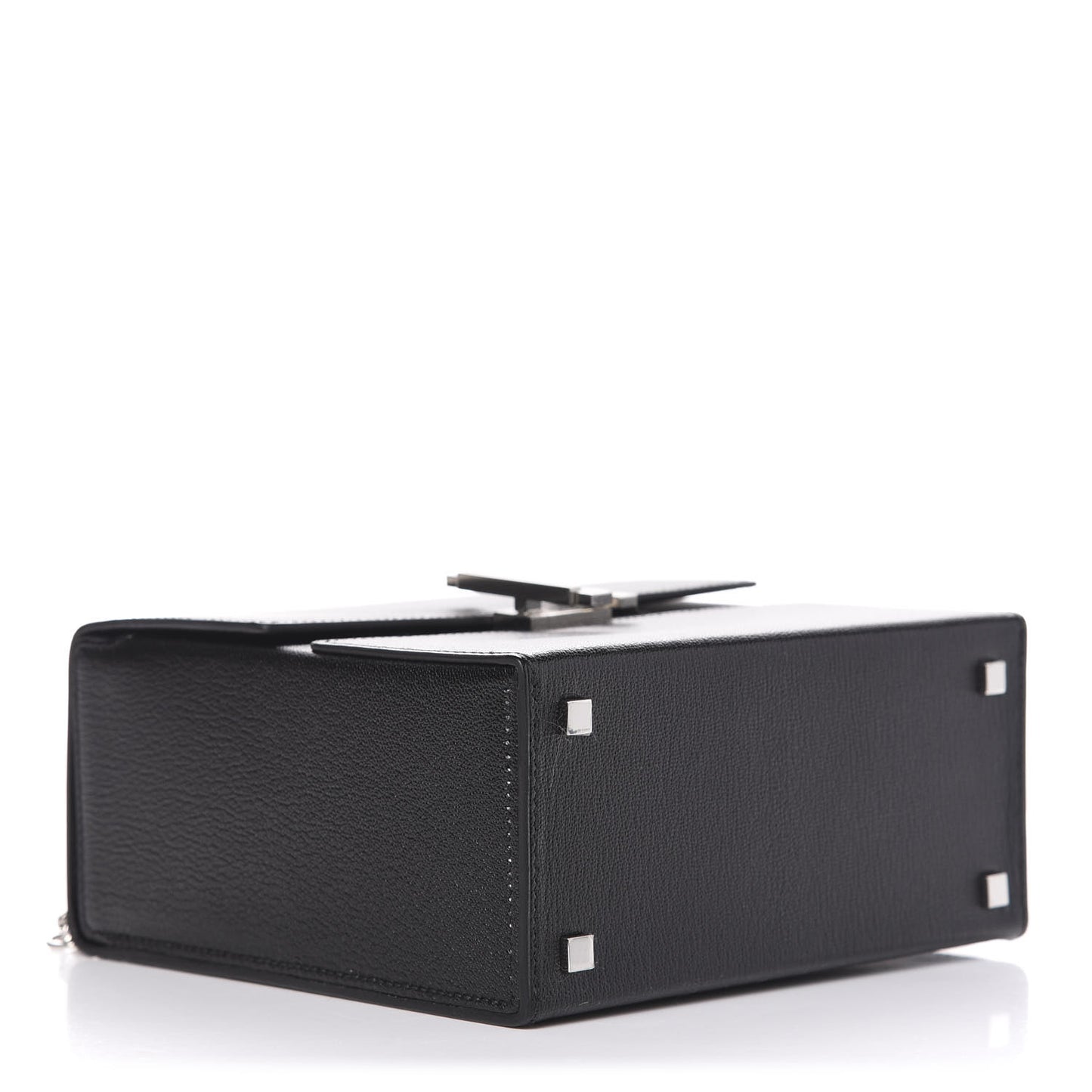 Chevre Mysore Cinhetic Boxy Top Handle Bag Black