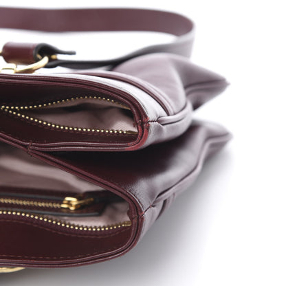 Gucci Vitello Palmellato Lux Large Arli Top Handle Bag Vintage Bordeaux 23 of 23