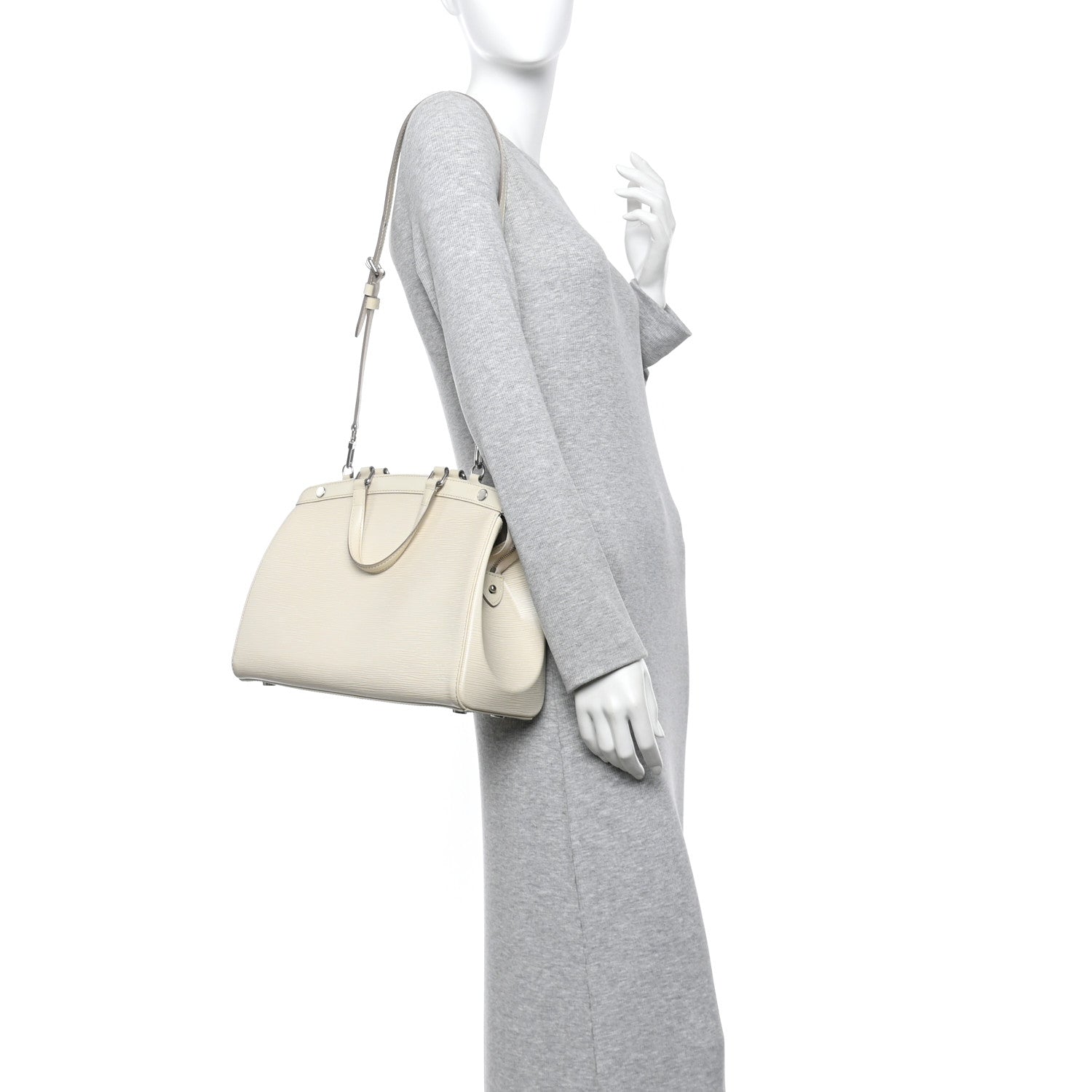Louis Vuitton Epi Brea MM Ivory 2 of 13