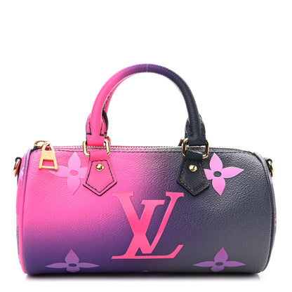 Louis Vuitton Monogram Giant Spring In The City Papillon BB Midnight Fuchsia 1 of 9