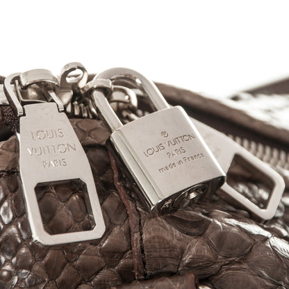 Louis Vuitton Snakeskin Monogram Embossed Ixia PM Gris 8 of 9