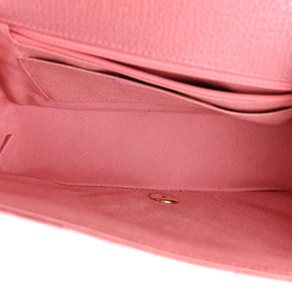 Chanel Calfskin Chevron Quilted Statement Flap Pink 5 of 10